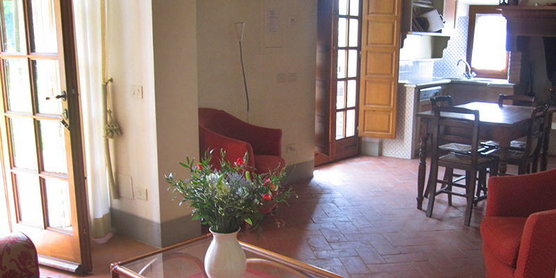 view of the kitchens, La Limonaia