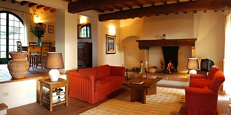 Relaxing family space at La Capanna