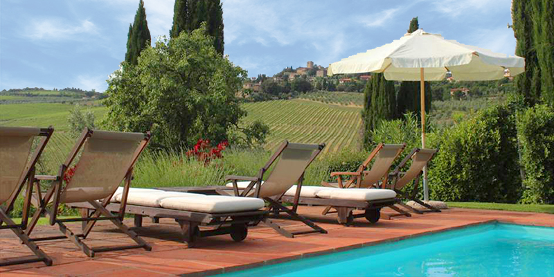 Poolside at Casa La Rota
