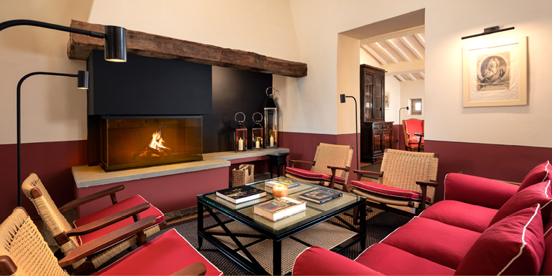 Cozy and comfortable; the perfect blend of history and modern convenience at Villa San Marcellino
