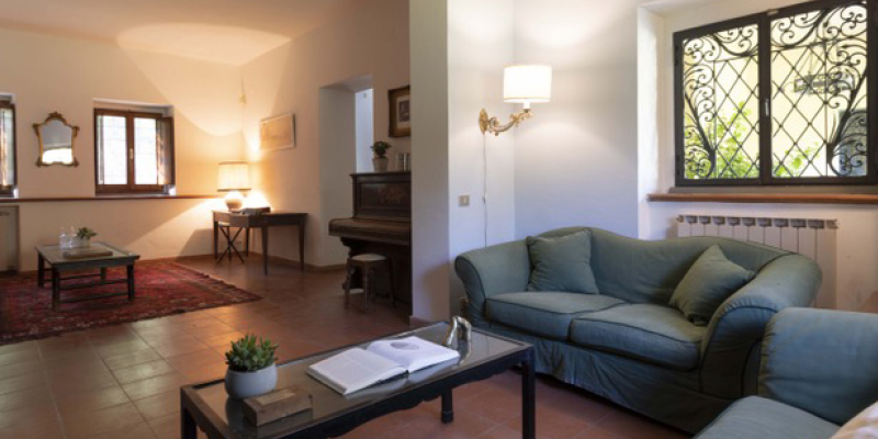 main living space, Villa Ortensia