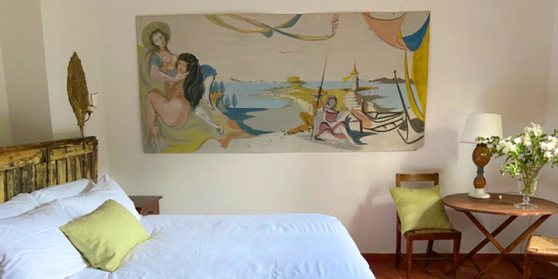 travel through time, bedrooms in Villa Ortensia