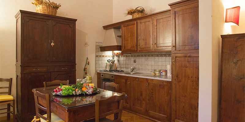 Rustic kitchens at Pinti Arnaldo
