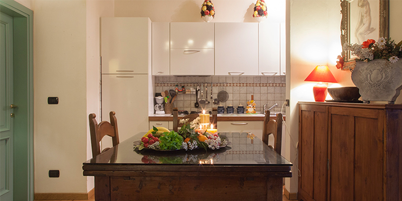 Modern comforts and quaint kitchens at Pinti Claudia