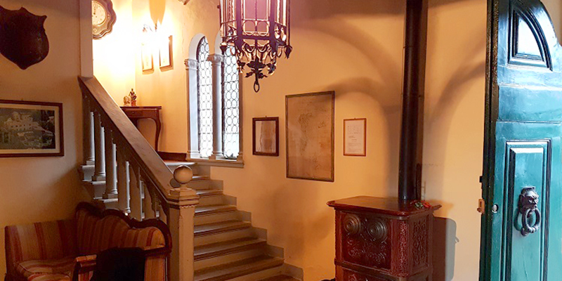 Villa Collegale staircase