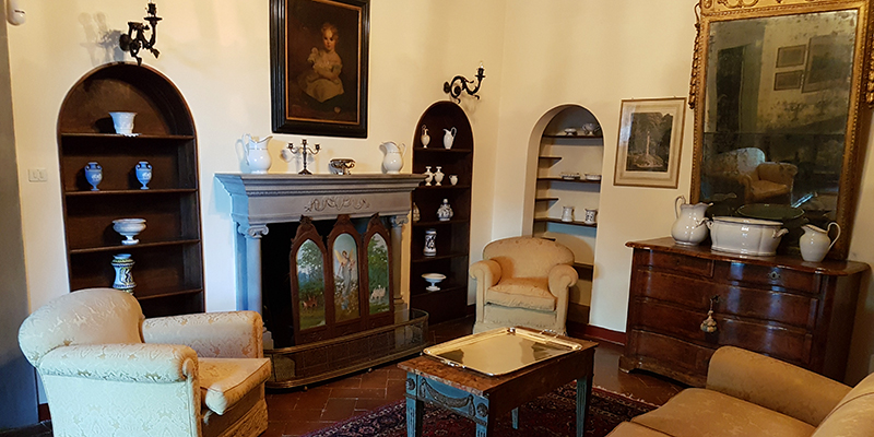 Livingrooms at Villa Collegale