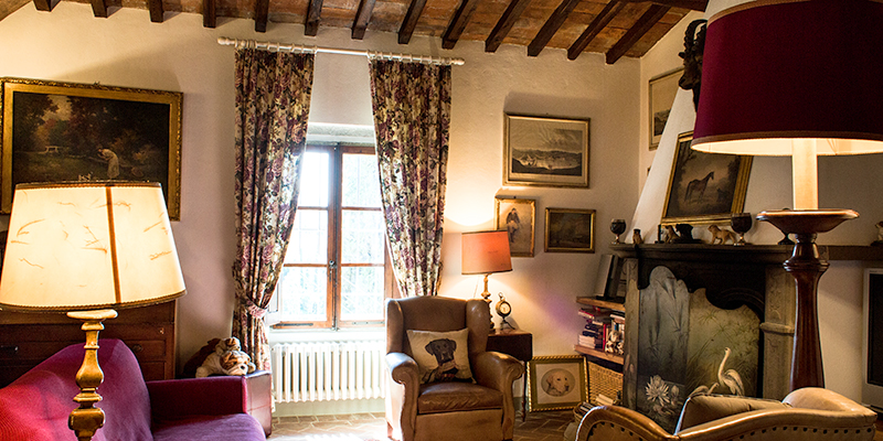 Livingrooms at Villa Collegale