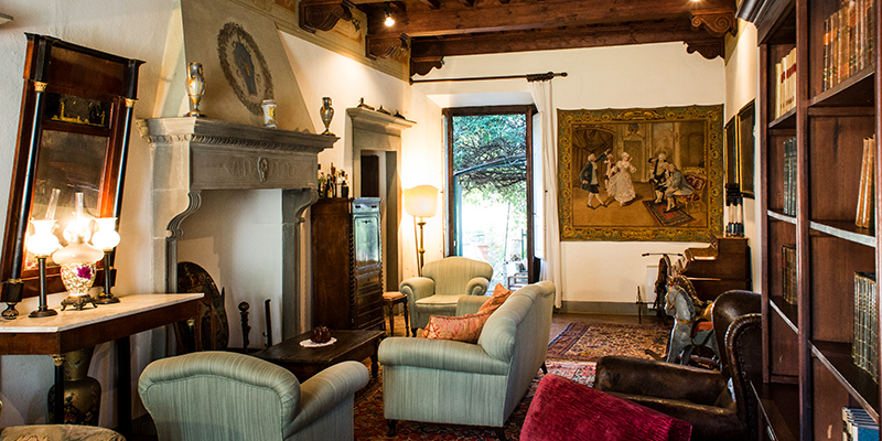 Livingrooms at Villa Collegale