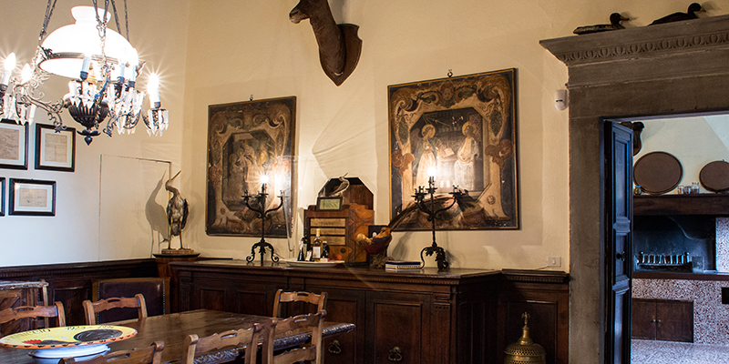 kitchens and dining area, Villa Collegale