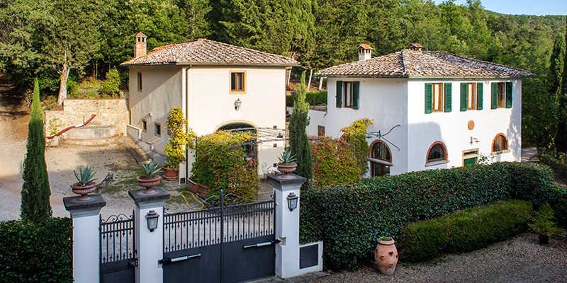 exterior view, Villa Collegale