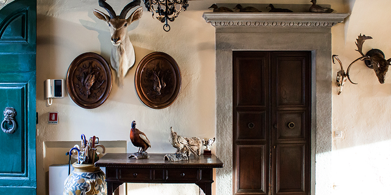 Villa Collegale entryway